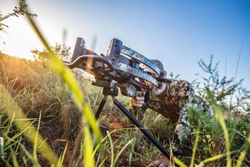The QD42 works well from the ground, too. It adjusts from 14 to 42 inches and can be used as a monopod or bipod. It weighs only 15 ounces so it’s significantly lighter than many bipods and tripods.