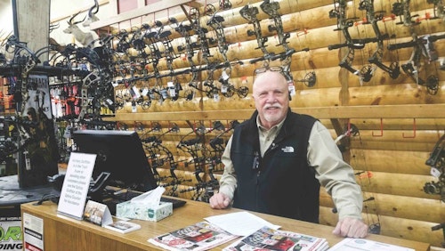 Harry Langston, archery lead manager for Cabela’s in Billings, Montana.