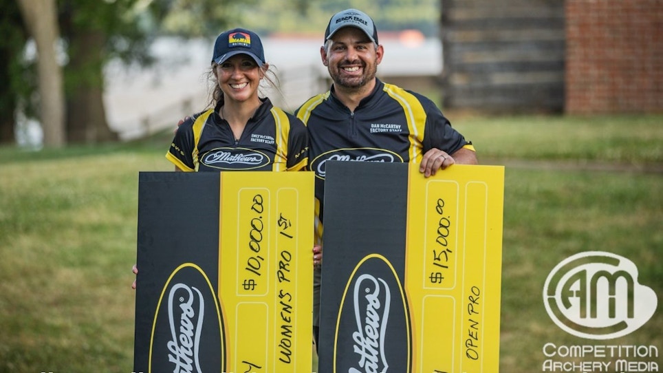 Team Mathews Shooters Emily and Dan McCarthy Both Win First Place at Recent ASA Pro/Am