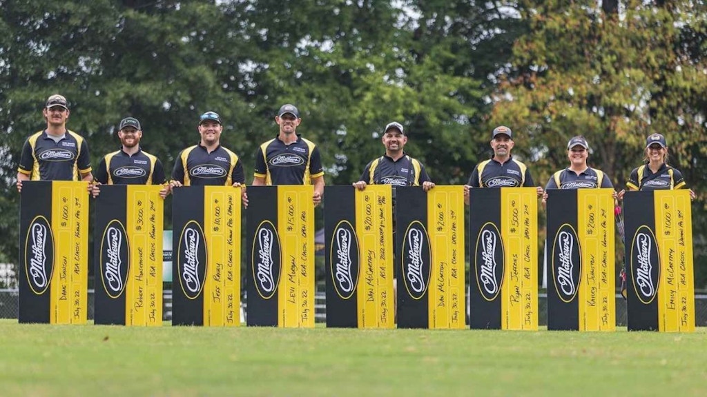 Team Mathews Claims 8 of 9 Podium Spots at ASA Classic and Other Archery Competition News