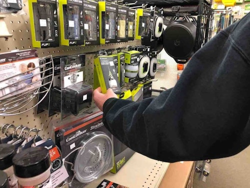 Rocky Mountain Discount Sports is seeing more demand for solar charging equipment due to the higher number of handheld electronic devices being used on DIY hunts.