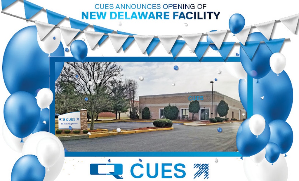 CUES Opens New Sales and Service Center in Delaware