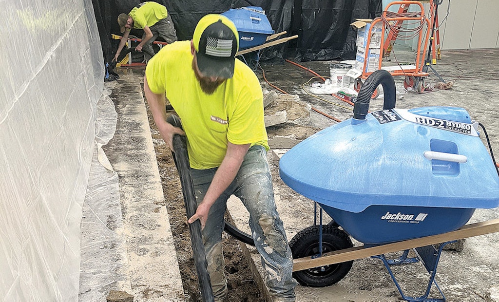 Small-Scale Industrial Vac Machine Reduces Manual Labor for Crews