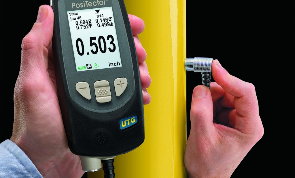 Ultrasonic Inspection Determines Tank Thickness