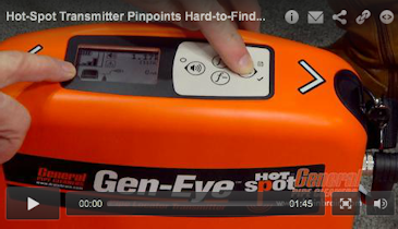 Hot-Spot Transmitter Pinpoints Hard-to-Find Buried Utilities