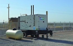 Doosan Portable Power natural gas generators