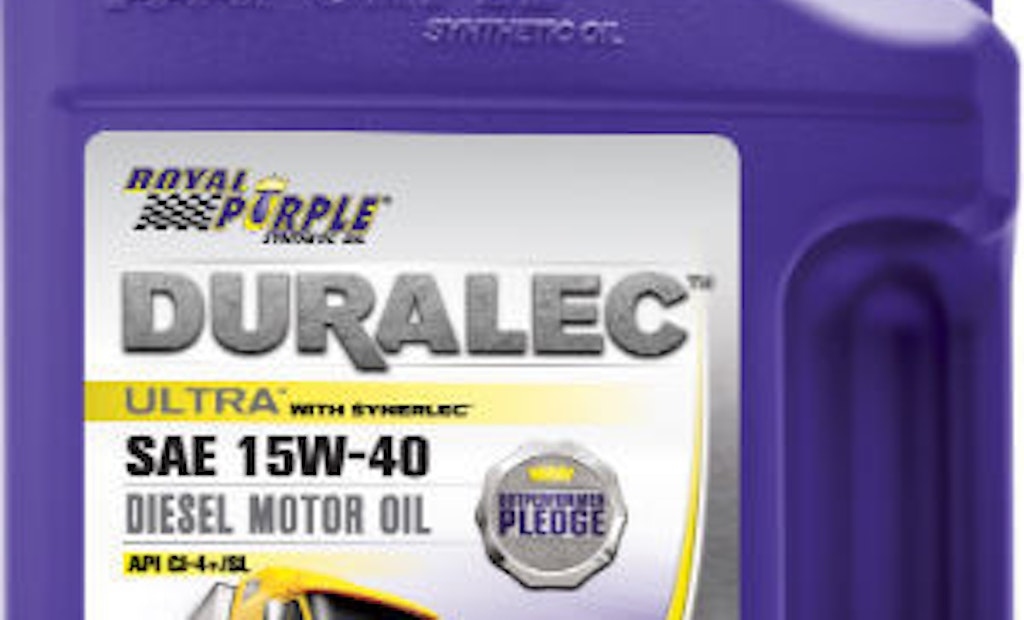 Royal Purple Introduces Commercial Lubricant Product Line