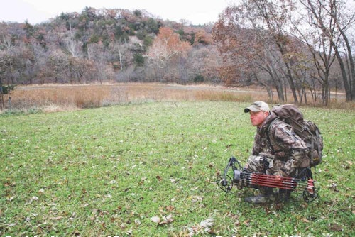 Small food plots provide ideal ambush points for bowhunters, but larger food plots ensure you have plenty of year-round food. (Photo by Mark Kayser)