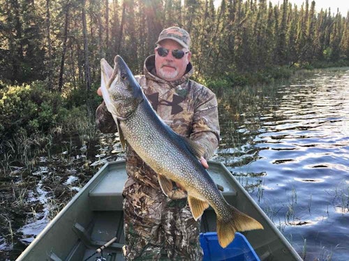 Fishing is a part of many black bear hunts in Canada, and sometimes the fishing has just as much appeal as the hunting!