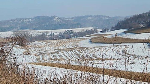 Buffalo County, Wisconsin, has a mixture of hardwood forests and agriculture, as well as rolling hills. The soil produces abundant crops. It’s a year-round big buck paradise.