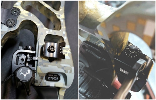 The QAD UltraRest Integrate MX has a proprietary dovetail mounting system for either Hoyt or Mathews bows. It features micro windage and elevation adjustability.
