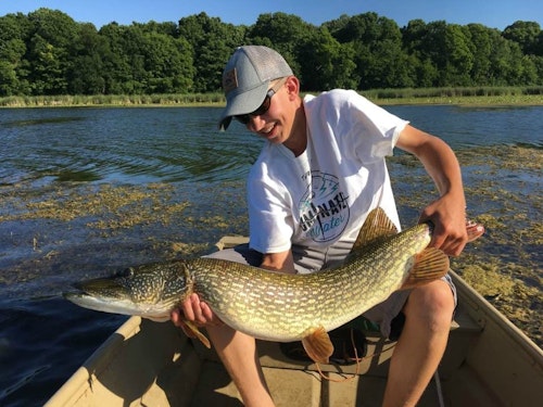 The author still uses his 12-foot jon boat when fishing remote lakes with his kids. The benefit of a jon boat is it carries two or three anglers.