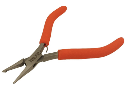 Texas Tackle Split Ring Pliers are great to easily change out hooks on crankbaits or other lures. The little tab at the end of the pliers helps grasp and separate the split ring so you can quickly remove it or the hook and then add another.