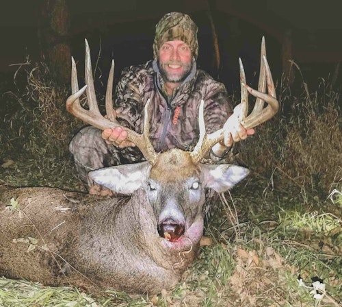 Outfitter Joe Conyers believes in choosing rut hunting dates using the Hunter’s MoonGuide. This 170-inch buck taken last fall during the November red moon indicates that it’s an effective way to plan.