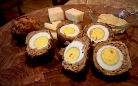 Recipe: Homemade Scotch Eggs With Venison Sausage