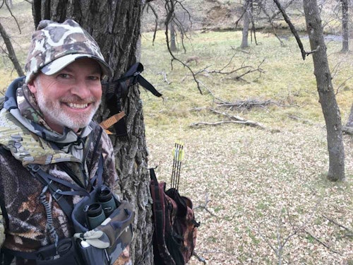 The author’s buddy experienced the power of decoys during the whitetail rut — including a tough lesson about leaving your treestand for lunch.
