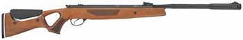 The Model 65 features a comfortable and ergonomic stock using Hatsan’s SAS shock absorber system, adjustable comb, laser-cut checkering and a rubber recoil pad.