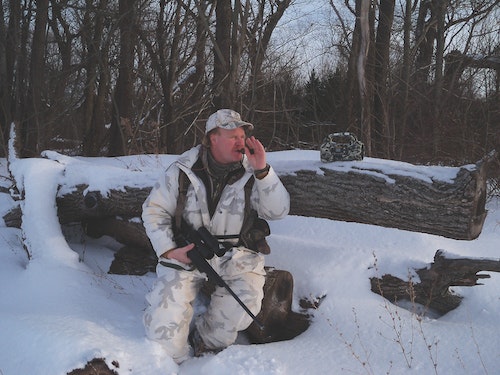 When it comes time to target coyotes, the author likes to use a combination of electronic and mouth calls.
