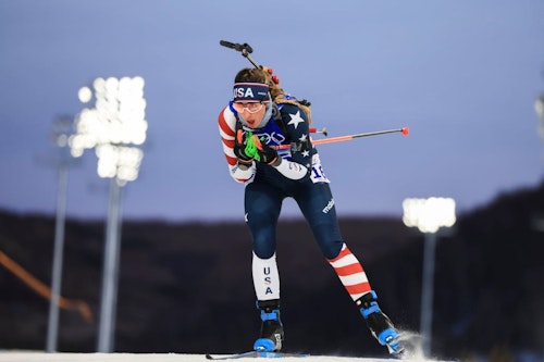 Team USA’s Deedra Irwin recently had the best ever Olympic biathlon result for an American — seventh place — in the women’s 15k individual in Beijing.