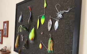 Fishing Lure Display Idea: The Wall of Fame