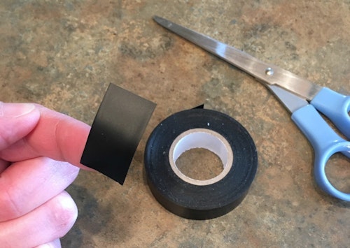 After tying braid to the spool, use a 1-inch-long piece of electrical tape over the knot to ensure the braid doesn't slip under pressure.