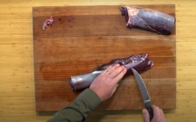 Wild Game Cooking Tip/Video: How to Remove Silverskin
