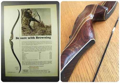 The author’s first hunting bow was a 45-pound-draw Browning Cobra 1, which was made from 1969 to 1975.