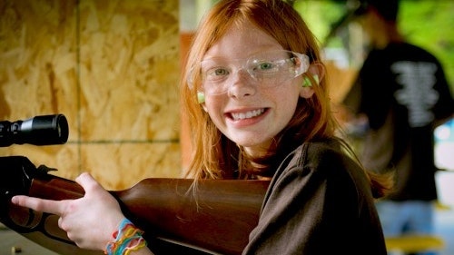 A young girl or boy needs to find some degree of success after putting in the work and practice to shoot well. This is made possible by proper gun fit. Photo: National Wild Turkey Federation