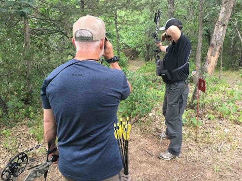 Knowing the exact range to animal or target is critical when the distance is more than 30 yards, even with today’s fastest compounds. Is it 40? 45? 52? Don’t release an arrow unless you know for sure.