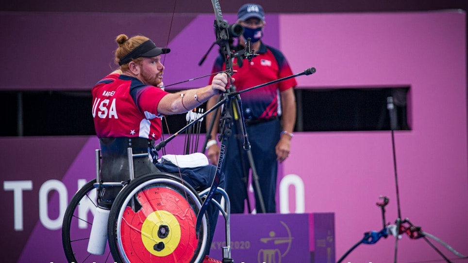Team USA Archer Kevin Mather Wins Paralympic Gold