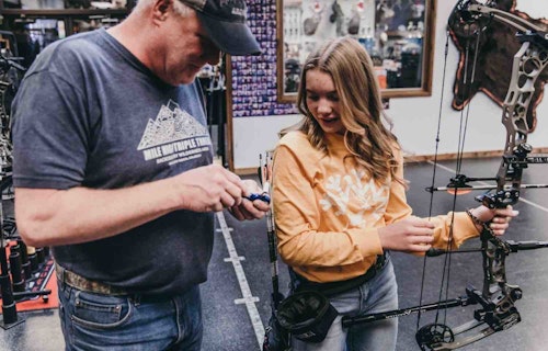 For the most part, target archers shoot handheld releases, although a handful of hunters are now using hinges and tension-activated releases for bowhunting to carry the surprise-shot from their target game into the bowhunting woods.