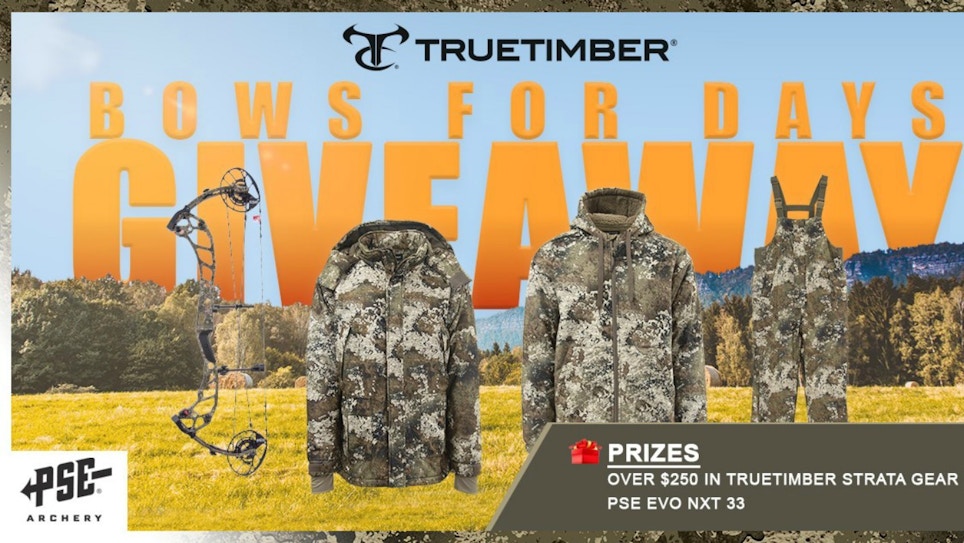 TrueTimber and PSE Partner in Gear Giveaway