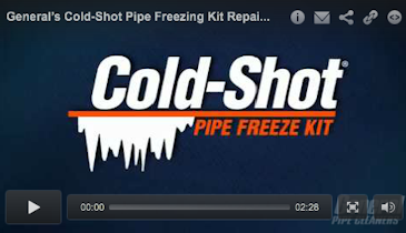 General’s Cold-Shot Pipe Freezing Kit Repairs Water Systems Without Draining
