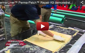 Perma-Liner™ Perma-Patch™ Repair Kit demonstration - 2012 Pumper & Cleaner Expo