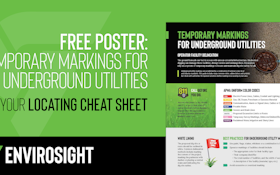 Free Poster: Temporary Markings for Underground Utilities