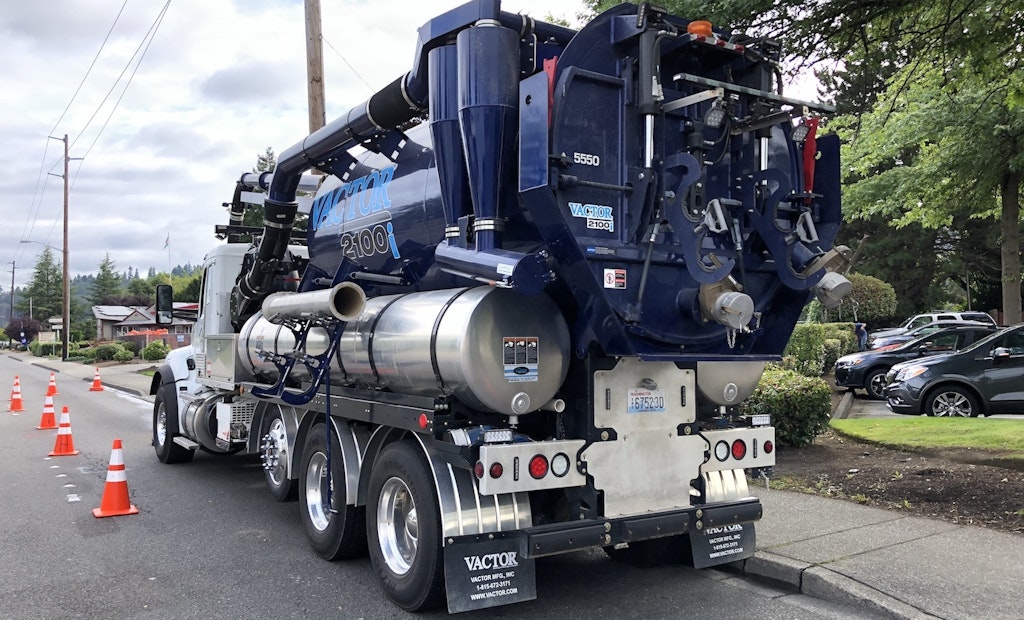 Vactor 2100i Catch Basin Cleaner is Ideal for Fall Cleanup