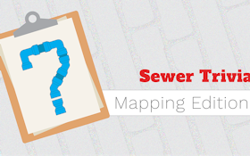 Sewer Trivia: Mapping for Wastewater
