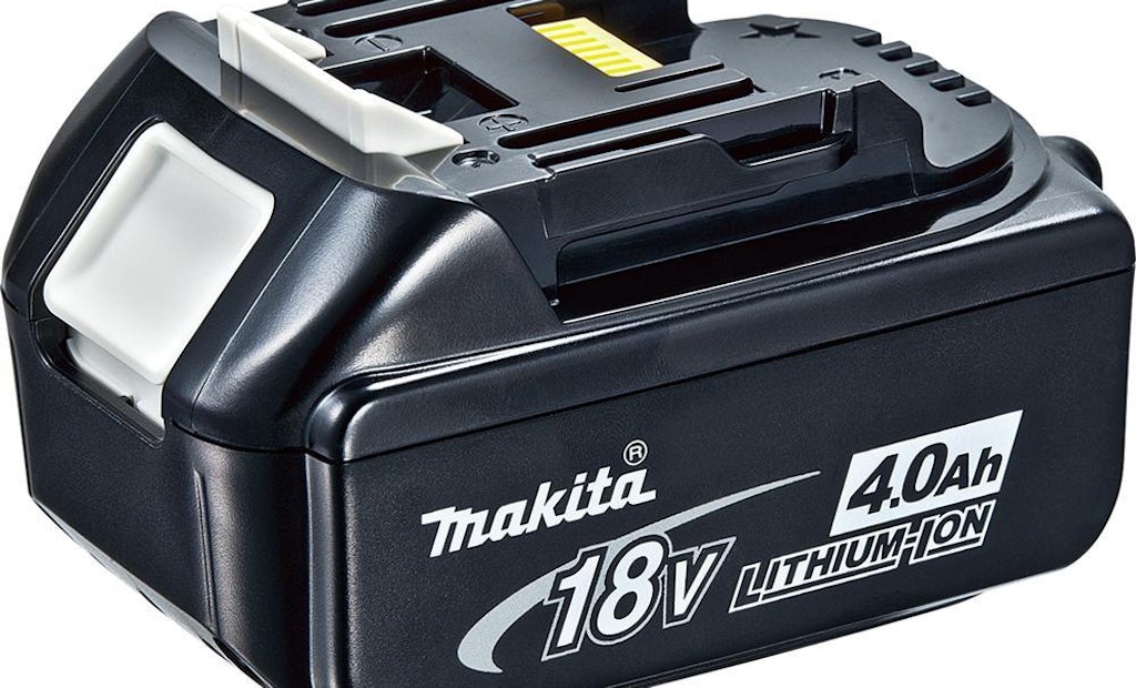 18V Lithium-Ion Batteries Offer Longer Run Time, Faster Charge
