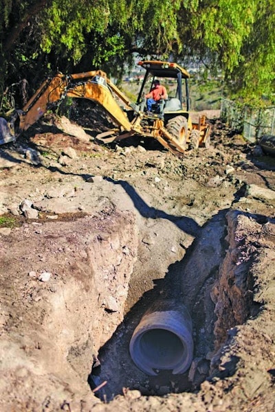 Sculpting a Canyon for Stormwater Conveyance
