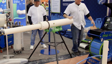Watch NuFlow Demonstrate a 4- to 6-Inch Pipe Transition Using CCUV Technology