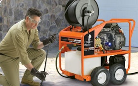 Powerful Water Jet Drain Machine Increases Cleaning Power