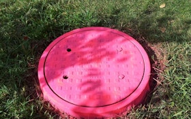 Can Pink Manhole Covers Deter Theft?