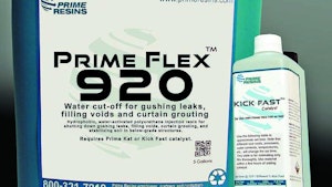 Infiltration and Leak Prevention - Prime Resins Prime Flex 920