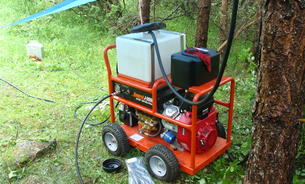 Portable Water Jet Solves Challenging Dam Blockage