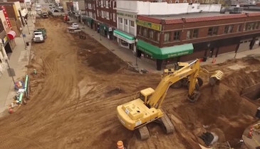 A Bird's-Eye View of the Rhinelander Streetscape Project