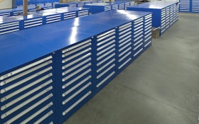Stanley Vidmar Modular Drawer Cabinets Increase Capacity and Allow Optimum Access
