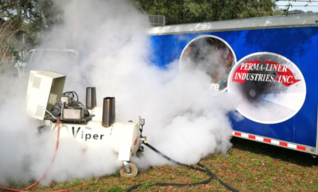 Portable Steam Curing System Reduces Down Time