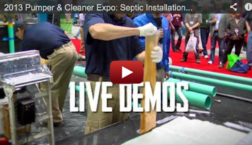 2013 Pumper & Cleaner Expo: Septic Installation, Drain & Sewer Cleaning, Municipal Water Treatment