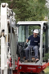 Mini-Excavators Do the Grunt Work for Bruening Excavation Corp.
