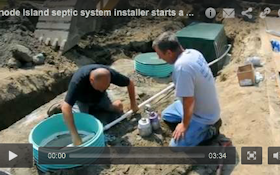 Rhode Island septic system installer starts a late-career business venture